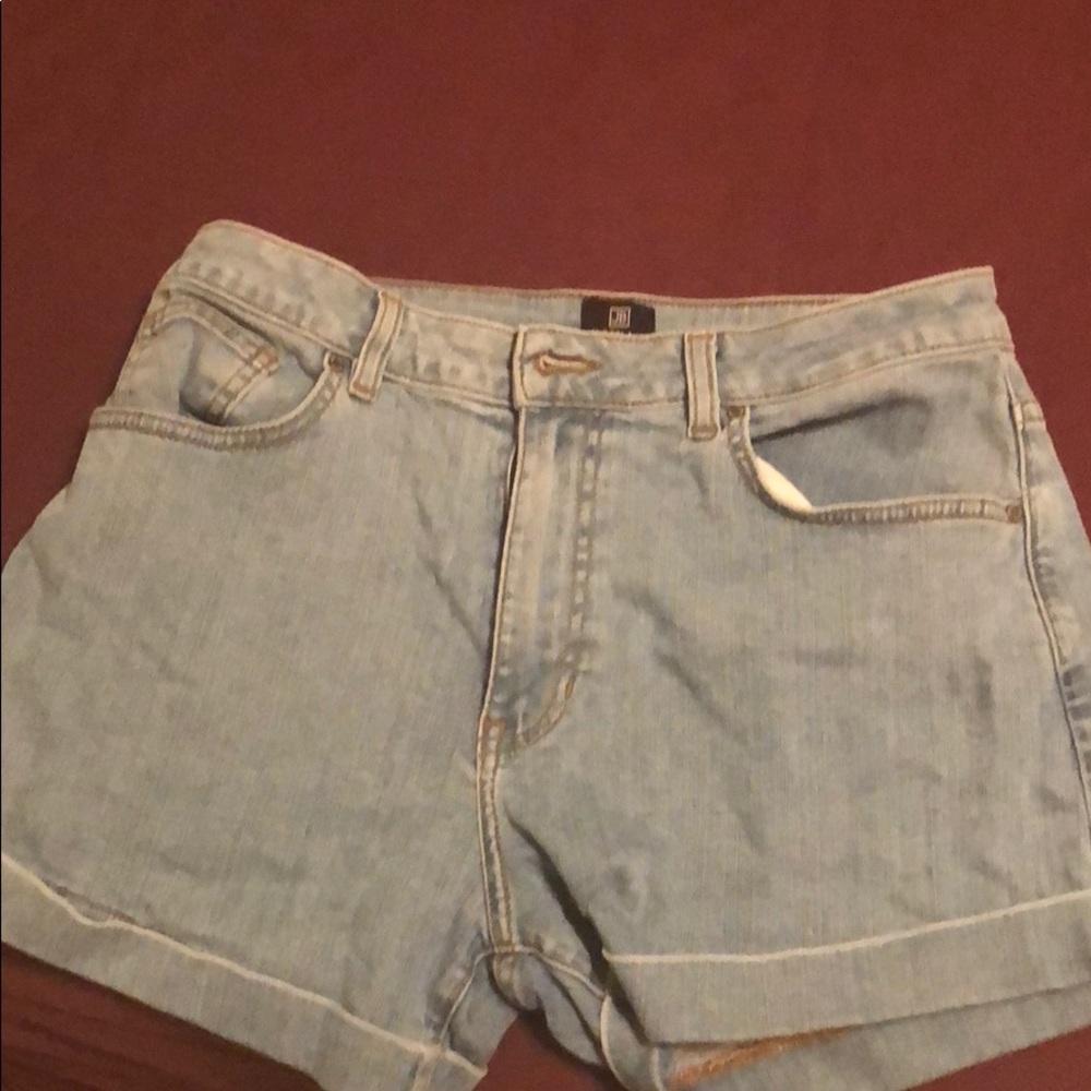 High waisted shorts
